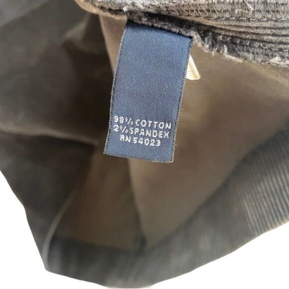 Banana Republic Brown/Grey Corduroy Soft Cotton Grunge Mini Y2k Skirt Sz 4 - Picture 7 of 11